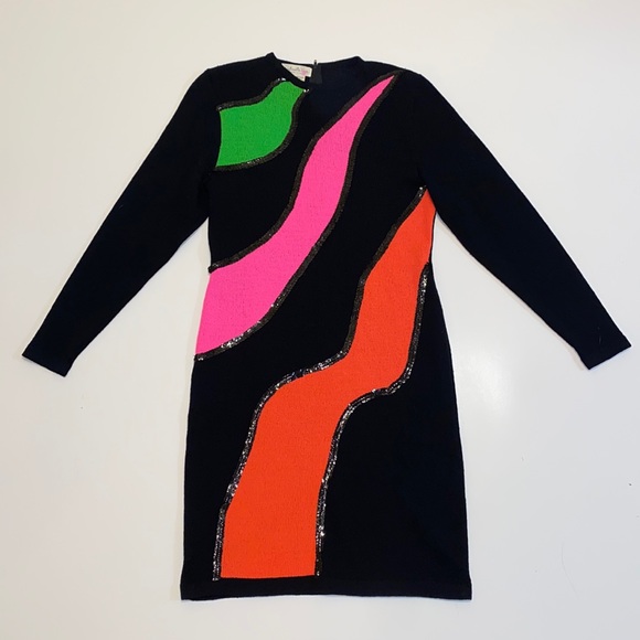Vintage Dresses & Skirts - 80s Sweater dress